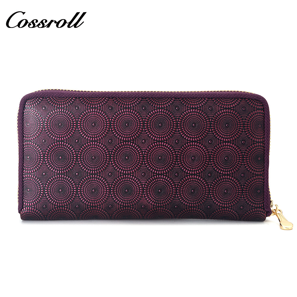 Hot Sale & High Quality Customized  for women geniune leather wallet