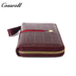 Best Selling Quality ladies dollar bill wallet crocodile texture Genuine Leather