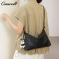 Genuine Leather Women's Bags Large Capacity Lazy Style Shoulder Armpit Bag