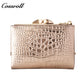 Comfortable New Design green personalised  crocodile texture Genuine Leather