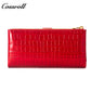 Comfortable New Design green personalised  crocodile texture Genuine Leather