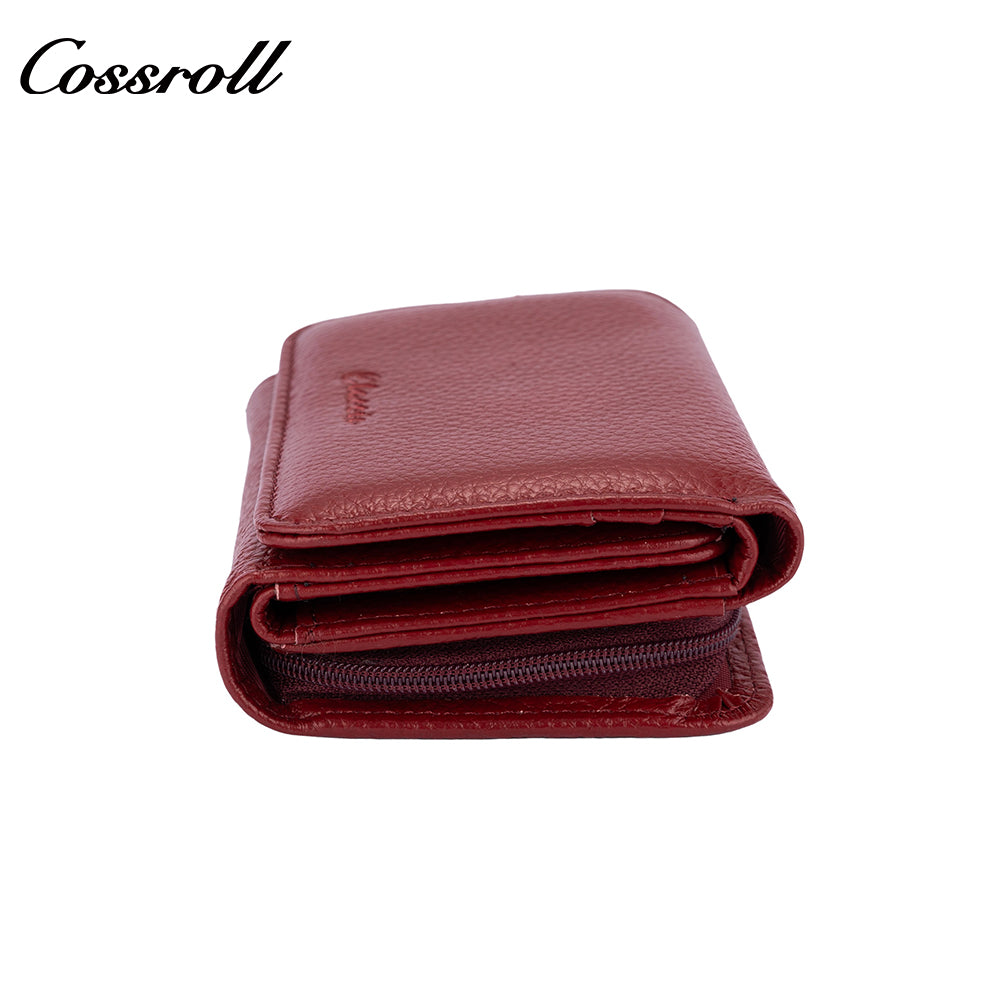 High-quality cowhide wallet the perfect companion for women's elegance