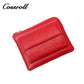 ODM/OEM Manufacturer red genuine leather women's wallet With CE Certificate