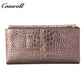 New Designed  high women  crocodile texture Genuine Leather