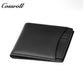Fashion Simple Anti-theft Brush Genuine Leather Cowhide Small Card purse Card Holder Wallet Purse