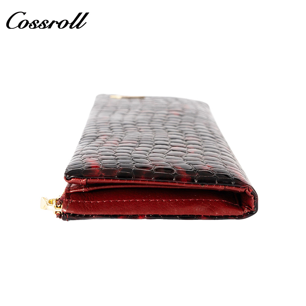 High Quality Wholesale Custom Cheap luxury leather   crocodile texture Genuine Leather