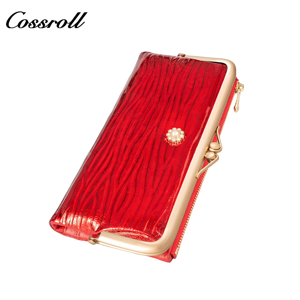 Customized High-End Leather Women's Wallets European market