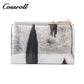 Factory hot sale of the new 2024 fashion Korean version bright face women's purse multi-card