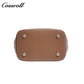 Simple fashion color collision commuter 2025 new togo head layer cowhide bucket bag shoulder bag