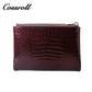 Factory Direct Sale High Quality luxury genuine leather womens  crocodile texture Genuine Leather