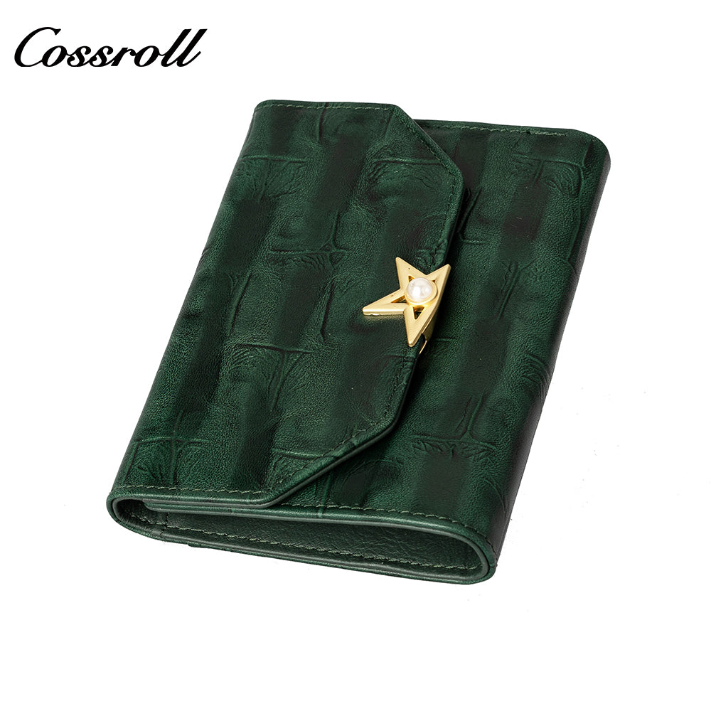 Customized High-End Leather Women's Wallets European market