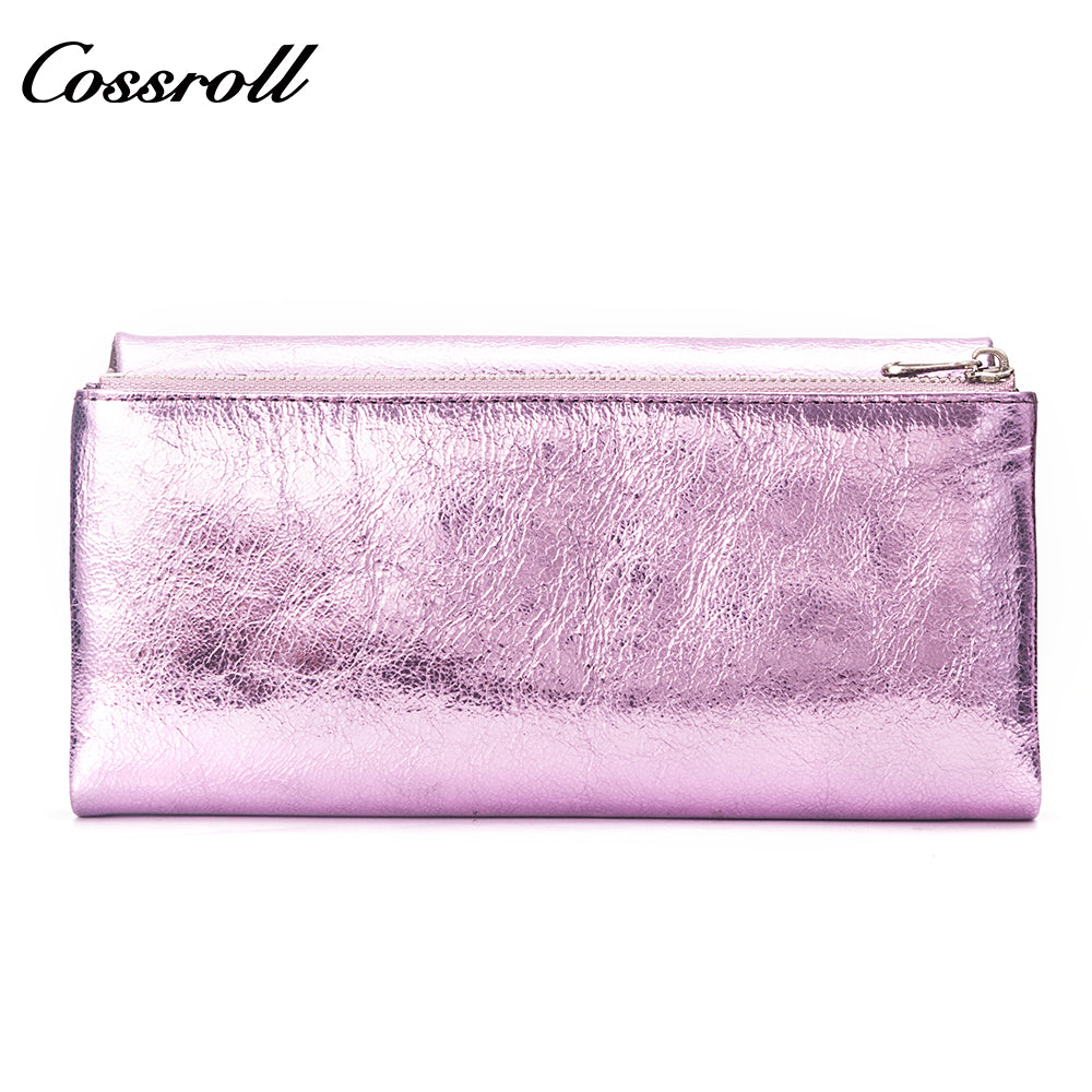 Wholesale Low Moq  leather purse women pearl pattern