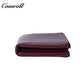 Women's top-grain cowhide wallet with multiple card slots genuine leather card holder and zippered coin pocket