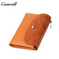 Women's Genuine Leather Coin Purse, Two-Tone Splicing, Multifunctional Card Holder