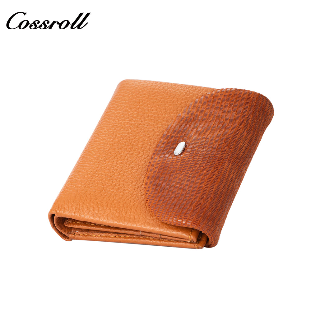 Minimalist Women's Genuine Leather Coin Purse Multi-Functional Card Holder