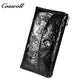 2024 Hot Sale & High Quality Customized  for women geniune leather wallet  Chinese vintage embossed purse