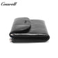 Wholesale Low Moq small genuine leather wallet women ladi oil wax leather