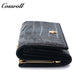 Factory Wholesale Price leather lady crocodile texture Genuine Leather