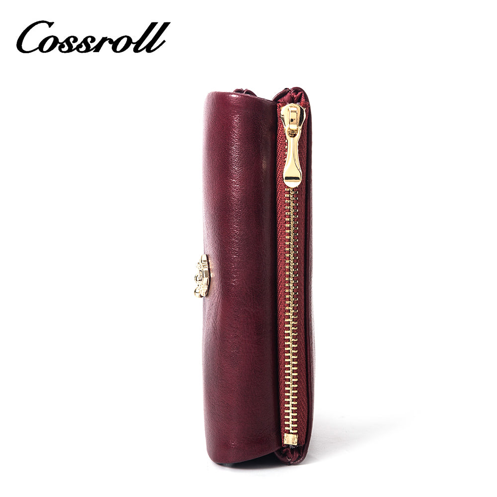 2023 Ladies Purse Zipper Leather Wallet Women Wallets for women Luxury Famous Brand Designer Wallets for Women