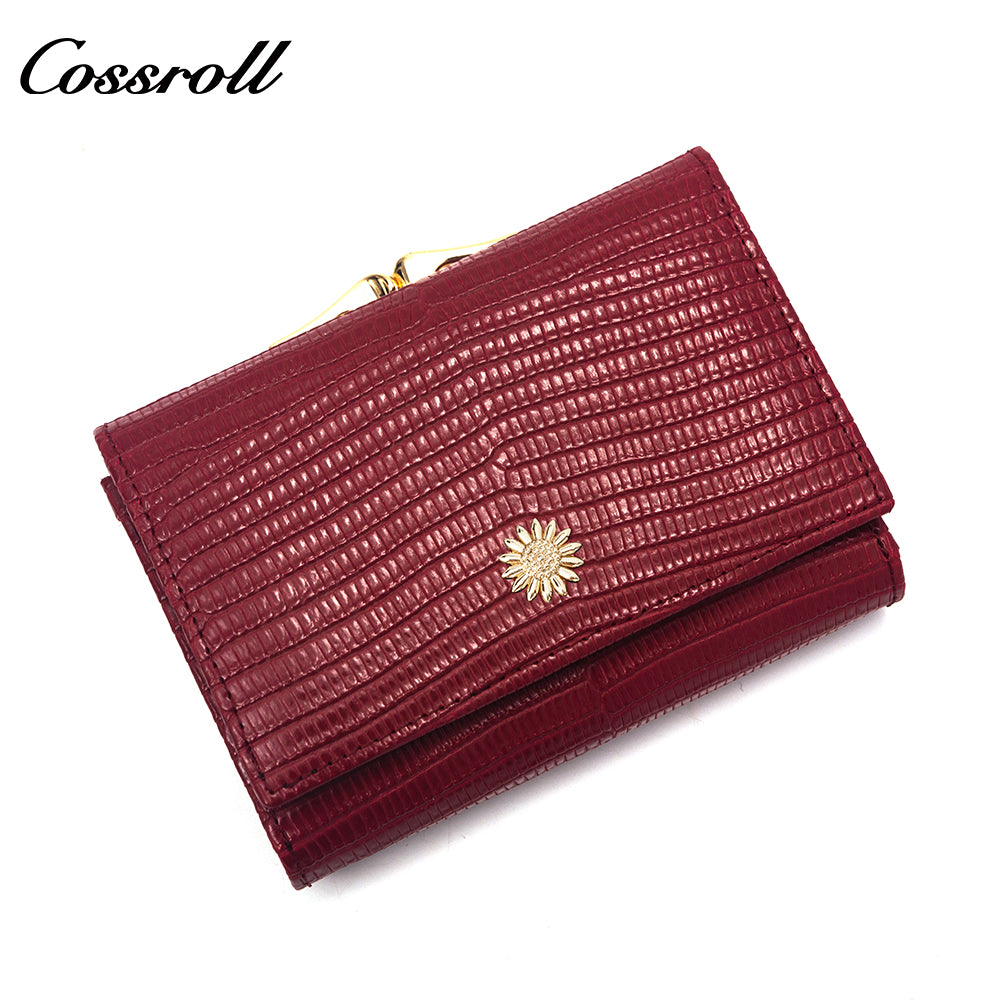 Professional Manufacturer large leather purse manufacturers custom  geniune leather wallet