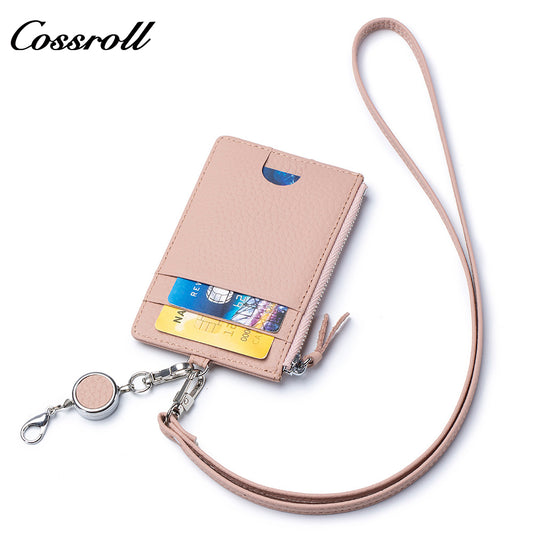 The first layer of cowhide Japanese multi-functional ultra-thin document card bag leather document bag