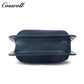 Velvet Patchwork Handbag for Women, Minimalist Retro Style Top Handle Bag, Versatile Commuter Shoulder Bag