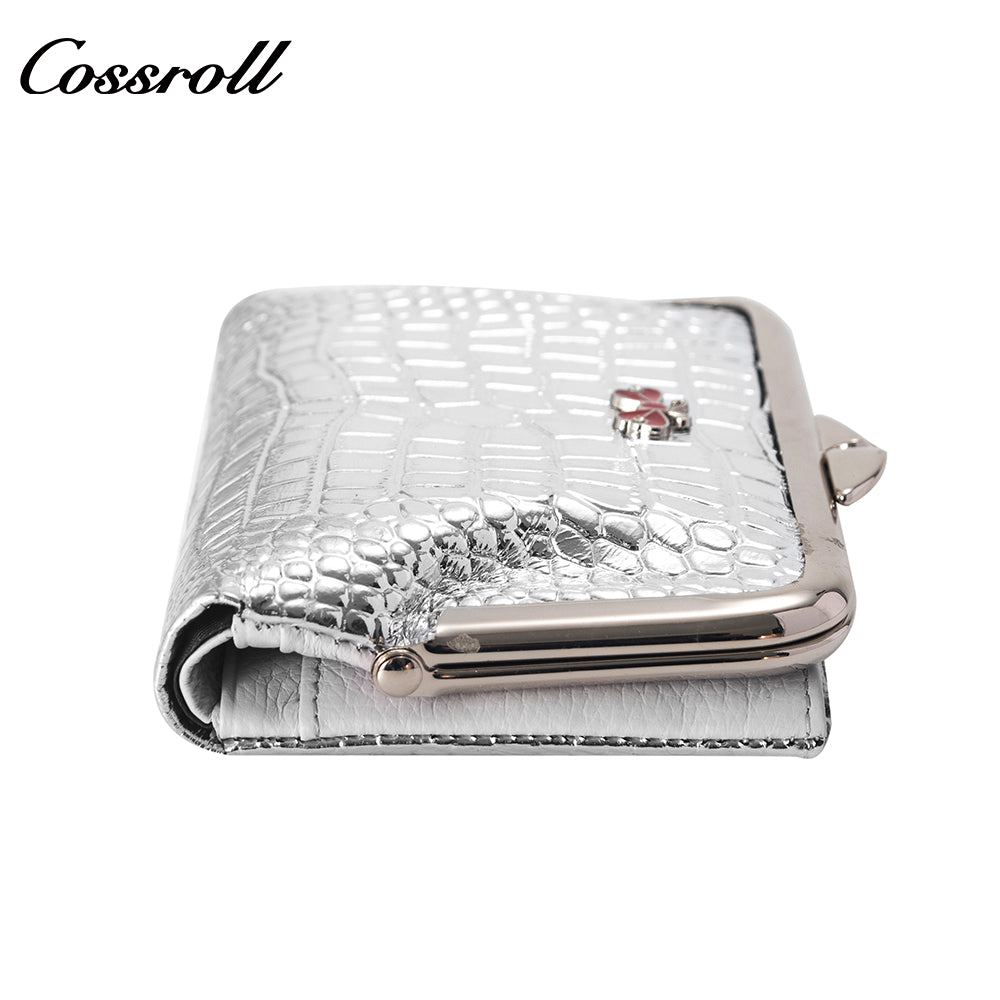 The Lowest Price genuine women  crocodile texture Genuine Leather