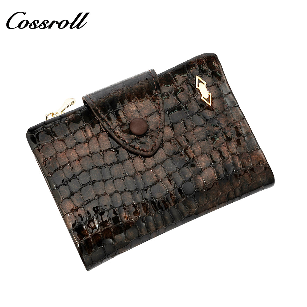 The Lowest Price genuine women  crocodile texture Genuine Leather