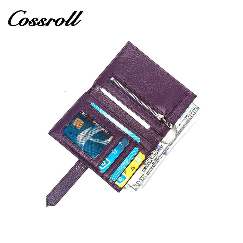 2023 Ladies Purse Zipper Leather Wallet Women Wallets for women Luxury Famous Brand Designer Wallets for Women