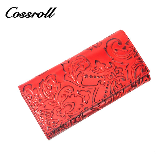 Wholesale New Trends red leather wallets for women  With Wholesale of new materials