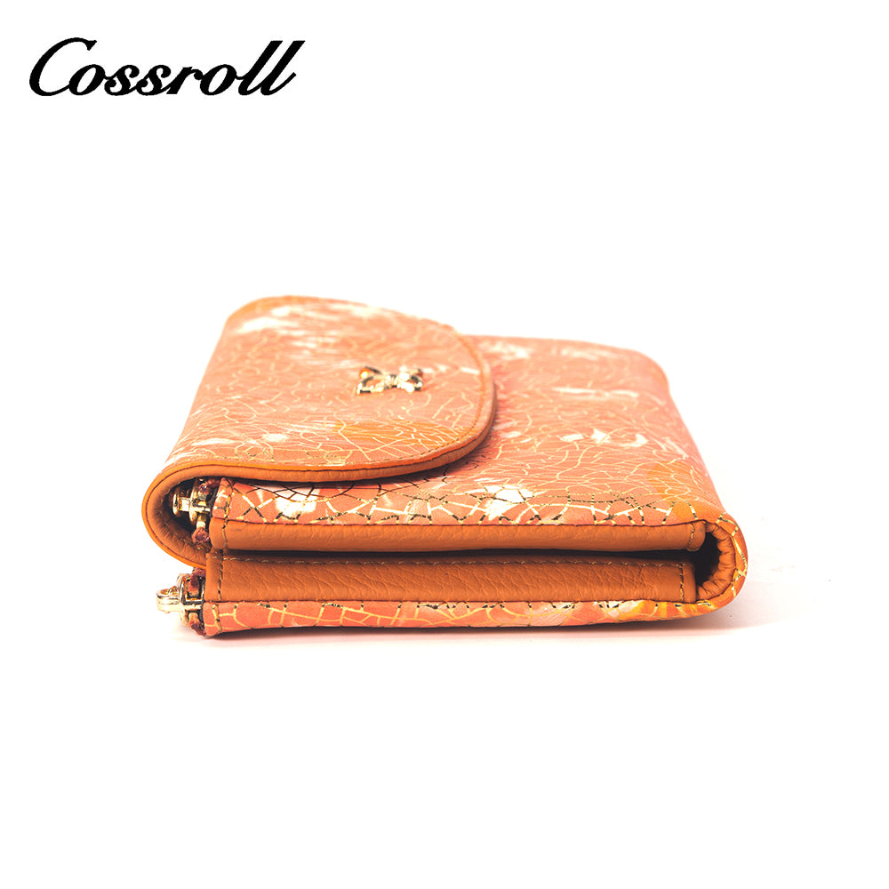 Wholesale Of New Products orange patent leather wallet women's With Reasonable Price