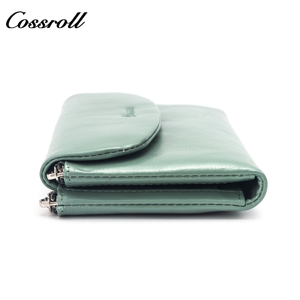 High Performance  ladies wallets wholesale  oil wax leather