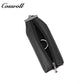 Practical men's cowhide leather key pouch with zipper universal coin purse