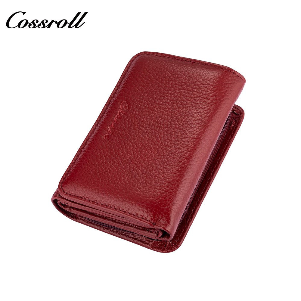 High-quality cowhide wallet the perfect companion for women's elegance