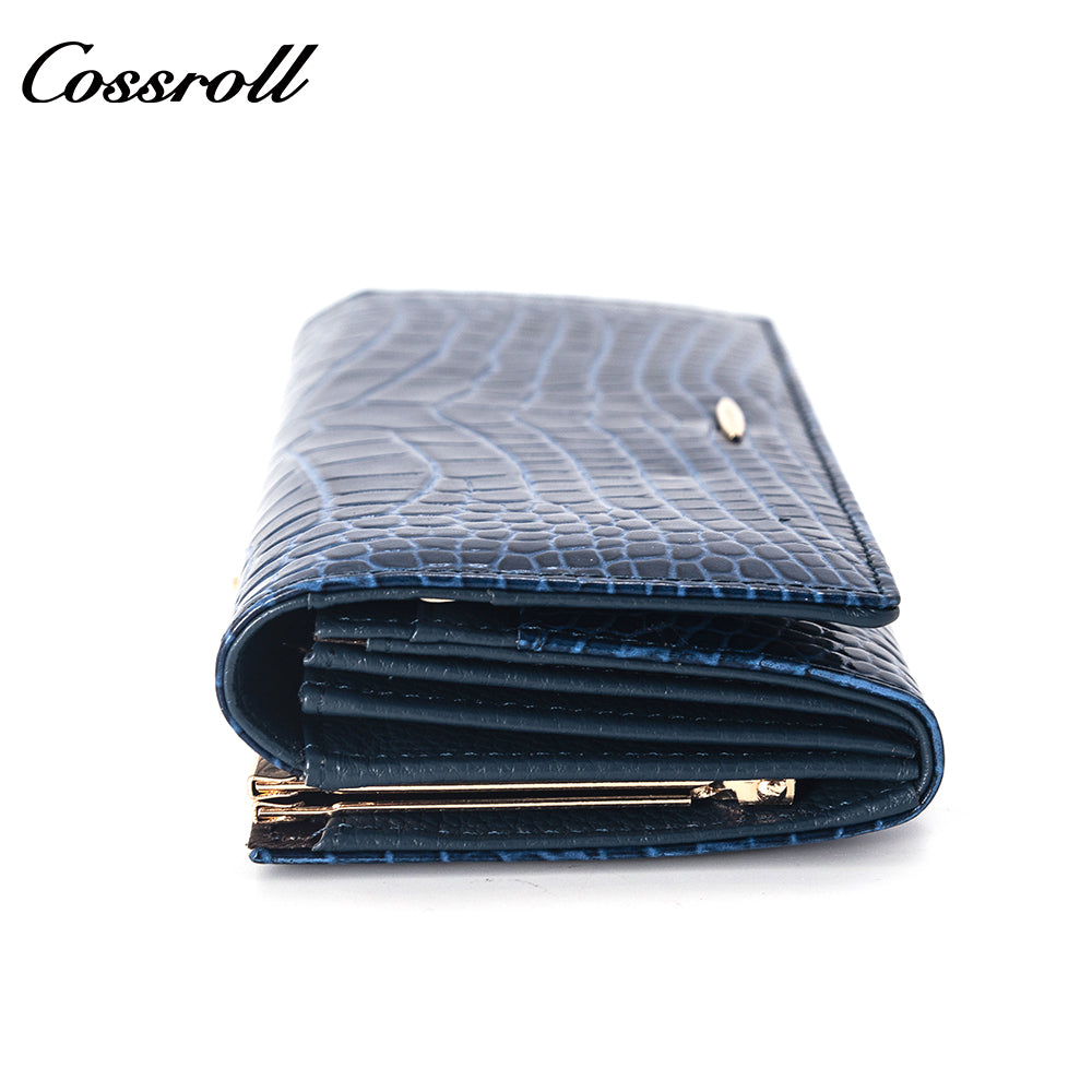 Genuine Special Price wallet for women leather  crocodile texture Genuine Leather