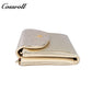 Cross Border Long Leather Wallet Head Layer Cowhide Women's Premium Feeling Glossy Clutch New Wallet Ladies Long Clip