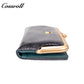 Retro multi-function folding clip long coin wallet 2024 new portable all-in-one multi-card women's mobile phone bag