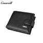 New wallet large capacity anti-theft brush wallet men's short leather money clip