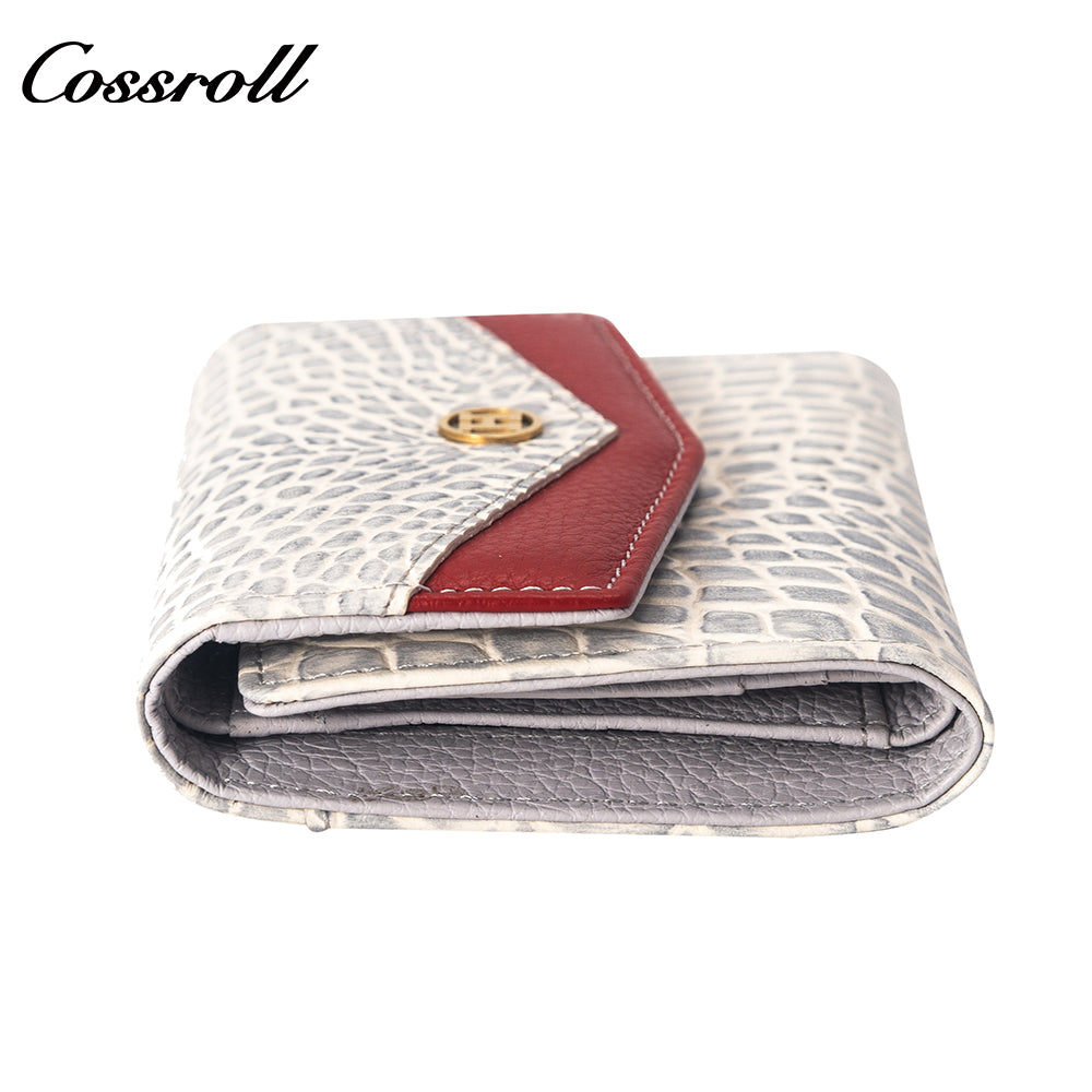 The Lowest Price pure leather magic wallet   crocodile texture Genuine Leather