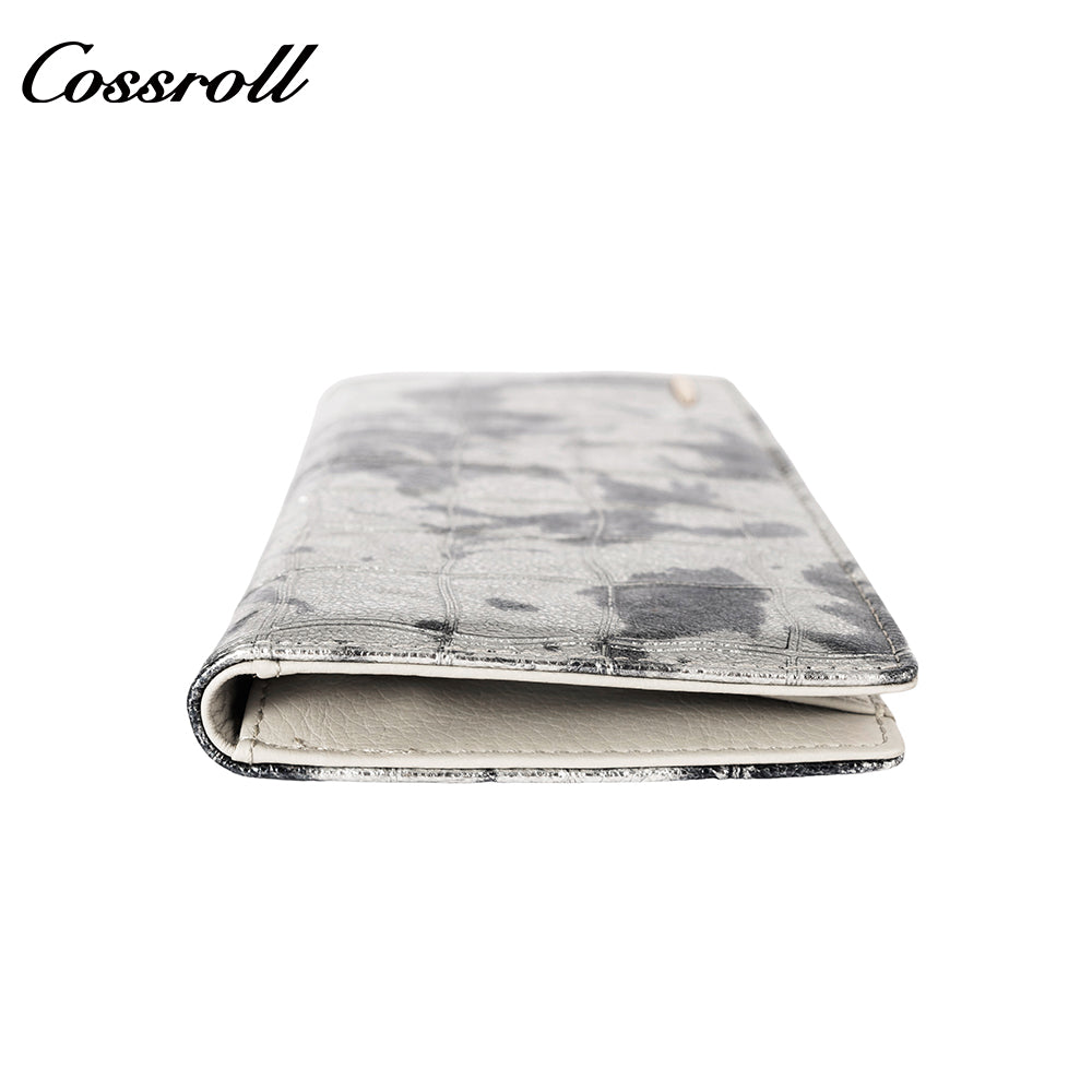 Most Popular best brand leather long  wallet female  Genuine Leather