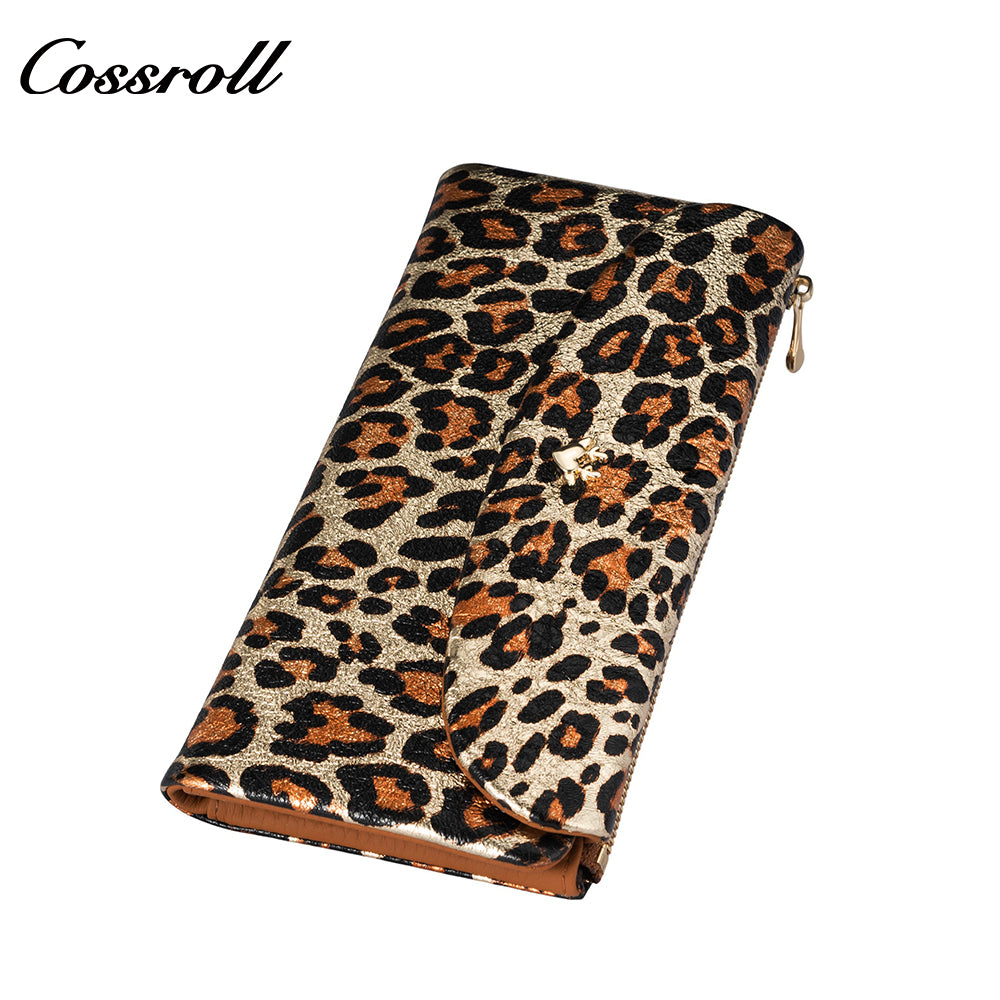 Fashion leopard print small square bag this year's new trend retro purse simple spice girl style