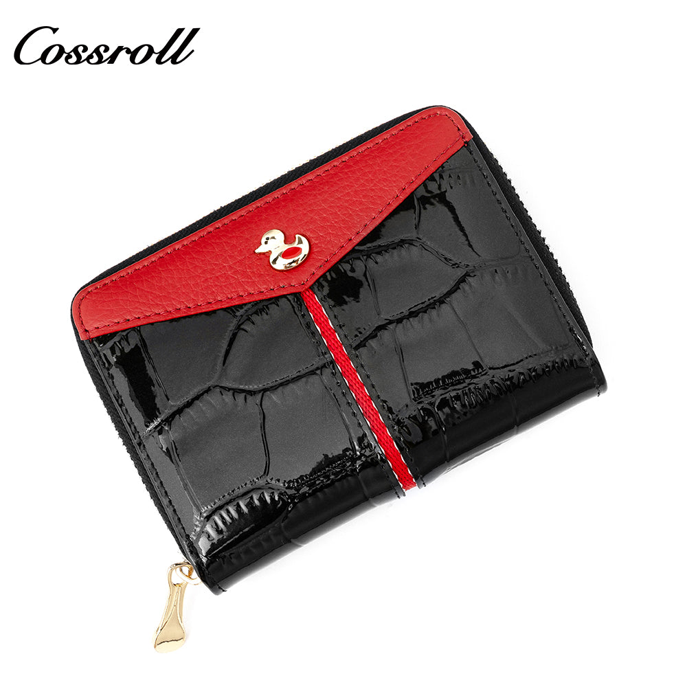 Customized Design ladies designer women wallet geniune leather wallet