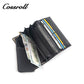 Credit card protection and organisation: multifunctional leather card case, easy and convenient