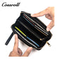 Ladies Long Clutch Patent Leather Crocodile Classic