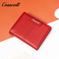 Red Short Women's Leather Wallet