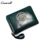 Customized Design Products wallets for women fashionable oil wax leather