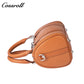 Top-grain leather Boston bag, premium vintage handbag for women, can be carried by hand, on the shoulder, or crossbody