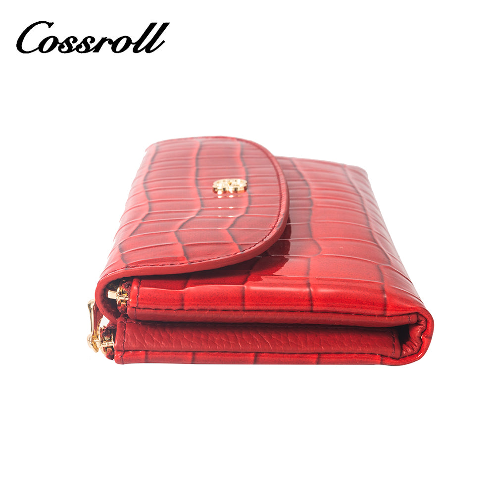 Wholesale New Trends red leather wallets for women  With Wholesale of new materials