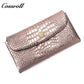 New Designed  high women  crocodile texture Genuine Leather