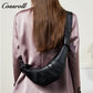 Coson croissant niche design sheepskin lazy dumpling bag leather women's bag tide crossbody bag
